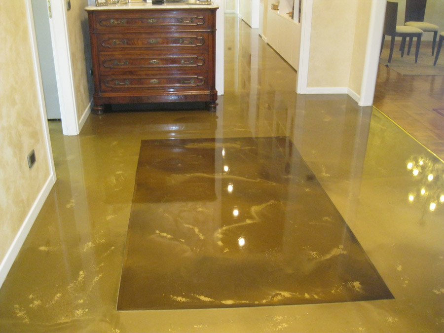 Pavimento in resina: come si posa?